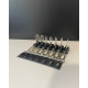Universal traction adapter with multiple directions and adjustable angles