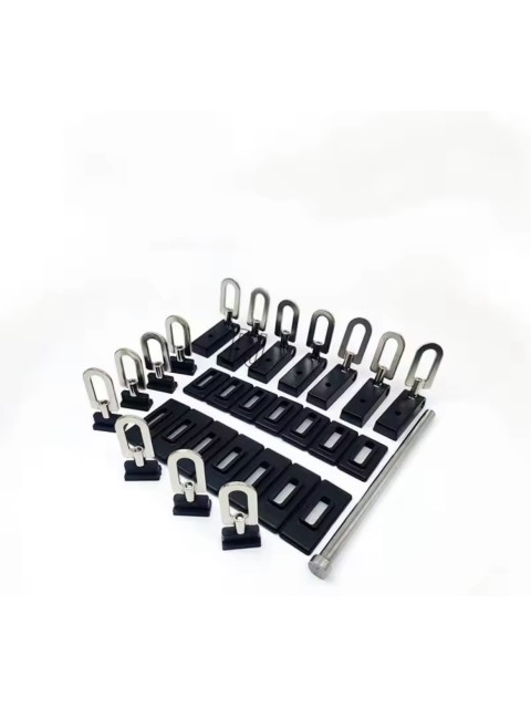 Universal traction adapter with multiple directions and adjustable angles