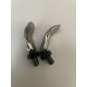 Set of metal tips for lever, M8 thread, height 3.5 cm