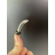 Set of metal tips for lever, M8 thread, height 3.5 cm