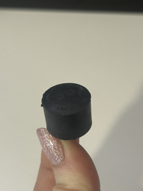 Rubber tip, made in the USA, 20 mm diameter, 5/16" thread