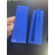 Set of blue adhesive adapters 10-in-1