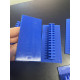 Set of blue adhesive adapters 10-in-1