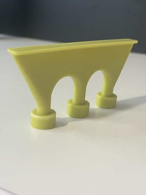 Rubber adapter tripod crisis light green 85x7mm 