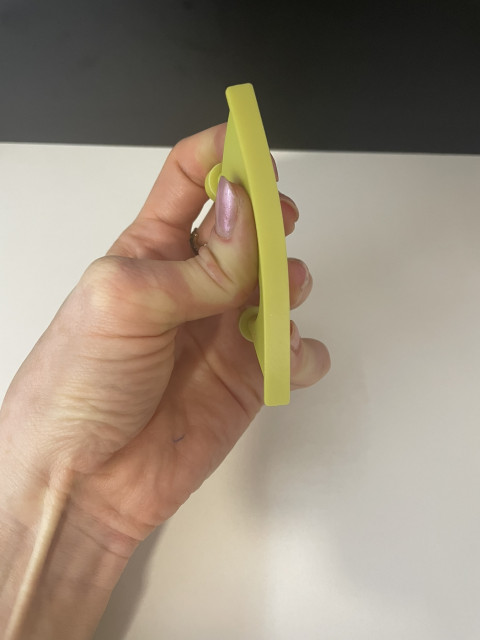 Rubber adapter tripod crisis light green 85x7mm 