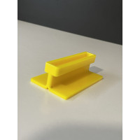 Adhesive strip, 60 x 35 mm, yellow