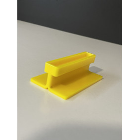 Adhesive strip, 60 x 35 mm, yellow