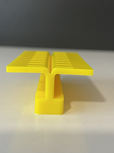 Adhesive strip, 60 x 35 mm, yellow