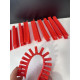 Set of 10 red tracks
