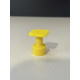 Laka Tools Glue Adapter, Yellow Square, 15 x 15 mm