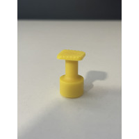 Laka Tools Glue Adapter, Yellow Square, 12 x 12 mm