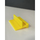 L-55mm Edge Glue-On Adapter, Yellow