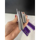 ICE PURPLE Adhesive Strip Set (4 pcs.) + Metal Clips