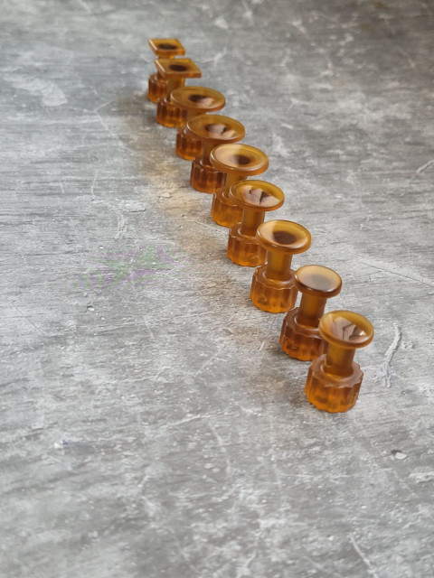 A set of glue adapters Anson Root Beer, 9 pcs.