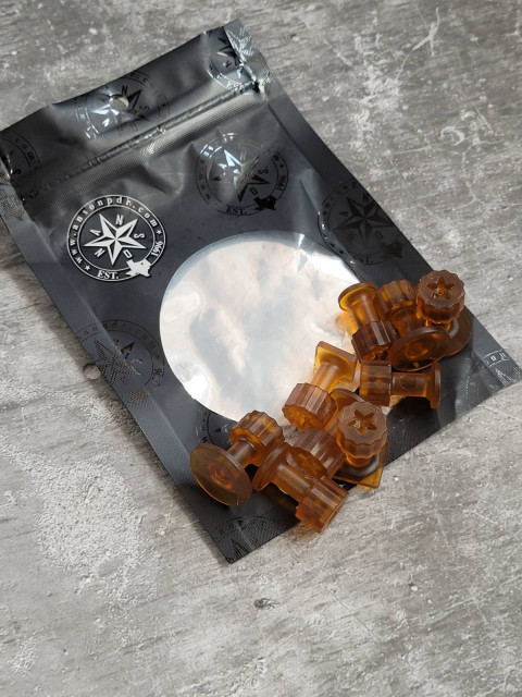 A set of glue adapters Anson Root Beer, 9 pcs.