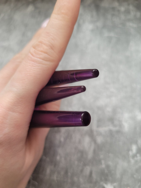 Set of 3 cores (violet) and 2 handles (KESO replica)