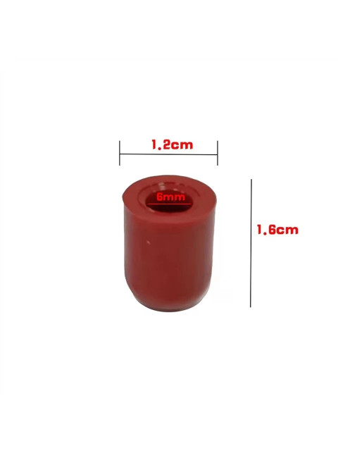 Set of tip spherical metal M8 thread + 30 rubber nozzles