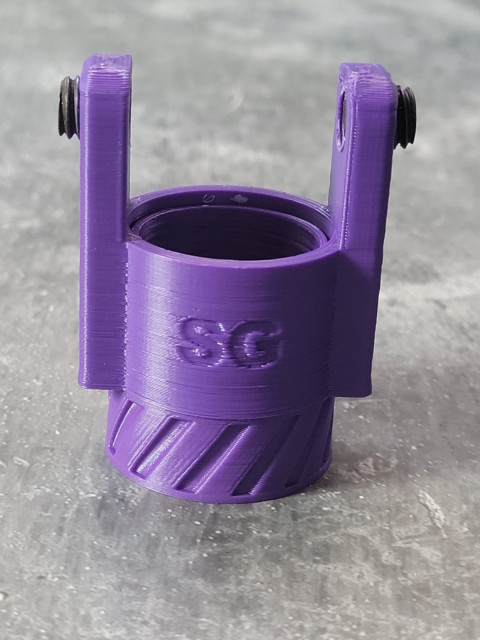 Additional fixator for adhesive adapters for the Keso lifter or its replica