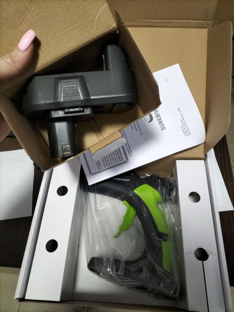 SureBonder Glue Gun with Makita Battery Adapter