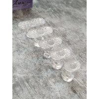 A set of oval adhesive adapters PLAIN JANE PDR USA, 5 pcs.