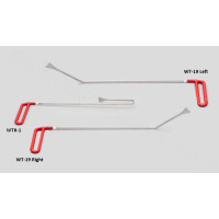 Set of whalebones (curved) Dentmagic, tail 24mm, 3 pcs.