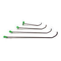 A set of levers for lifting sharp dents