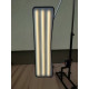 PDR Led lamp semi-oval, 6 stripes three white warm \ three white cold. 