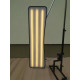 PDR Led lamp semi-oval, 6 stripes three white warm \ three white cold. 