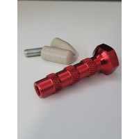 Knockdown red complete with 2 tips, thread M8.