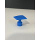 Adhesive adapter square asymmetrical Blue 27x27