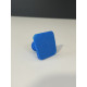 Adhesive adapter square asymmetrical Blue 27x27