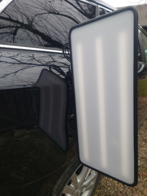 Pdr LED lamp 48x21cm. Slim